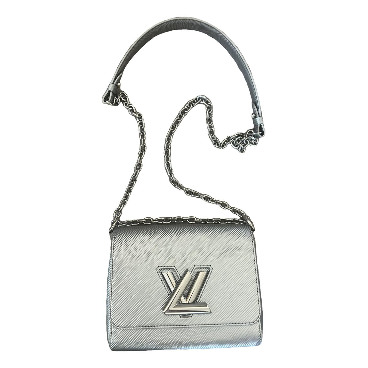 Twist leather crossbody bag