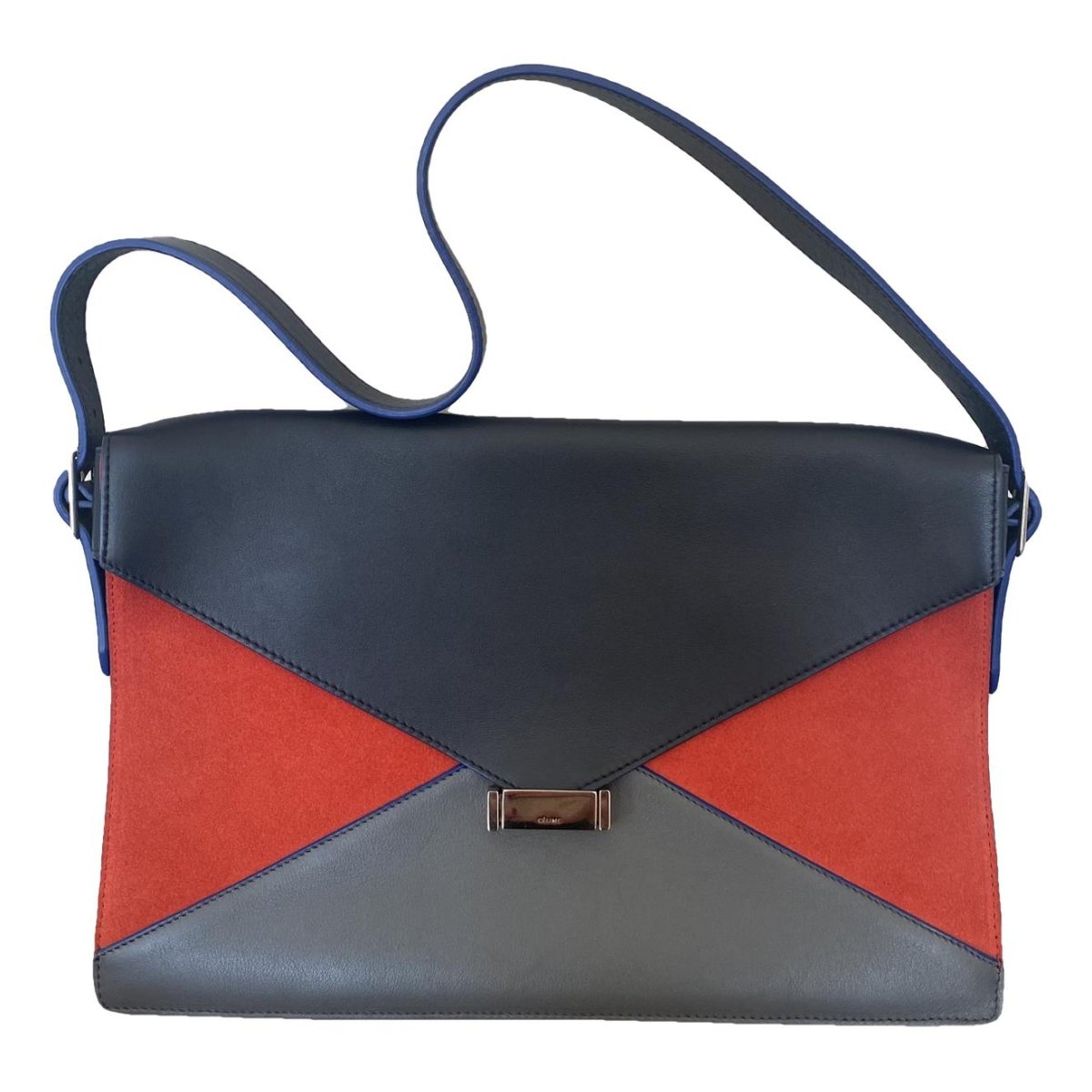 Diamond Clutch leather handbag