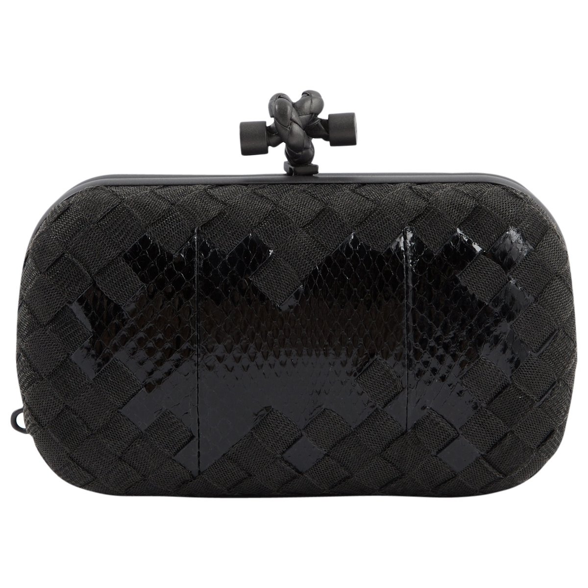 Pochette Knot cloth clutch bag