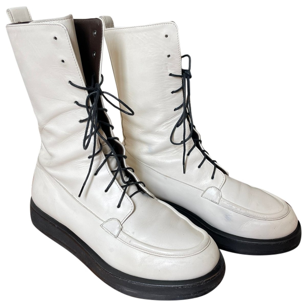 Patty leather biker boots
