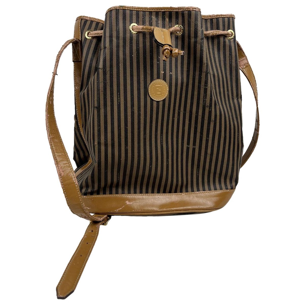 Bucket cloth crossbody bag