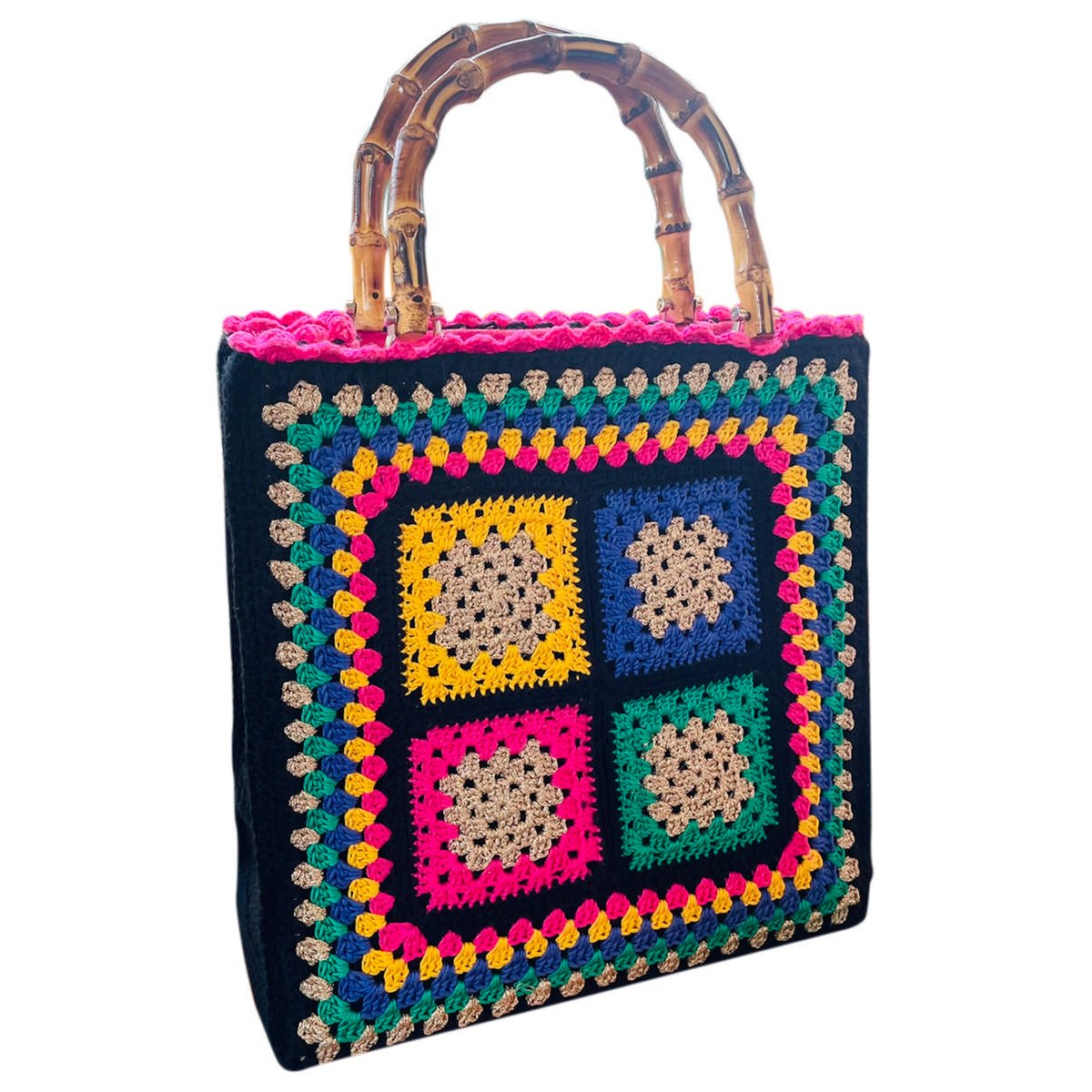 Crochet tote