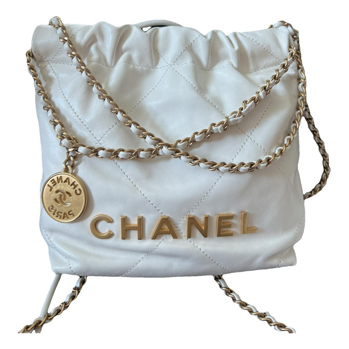 Chanel 22 leather crossbody bag
