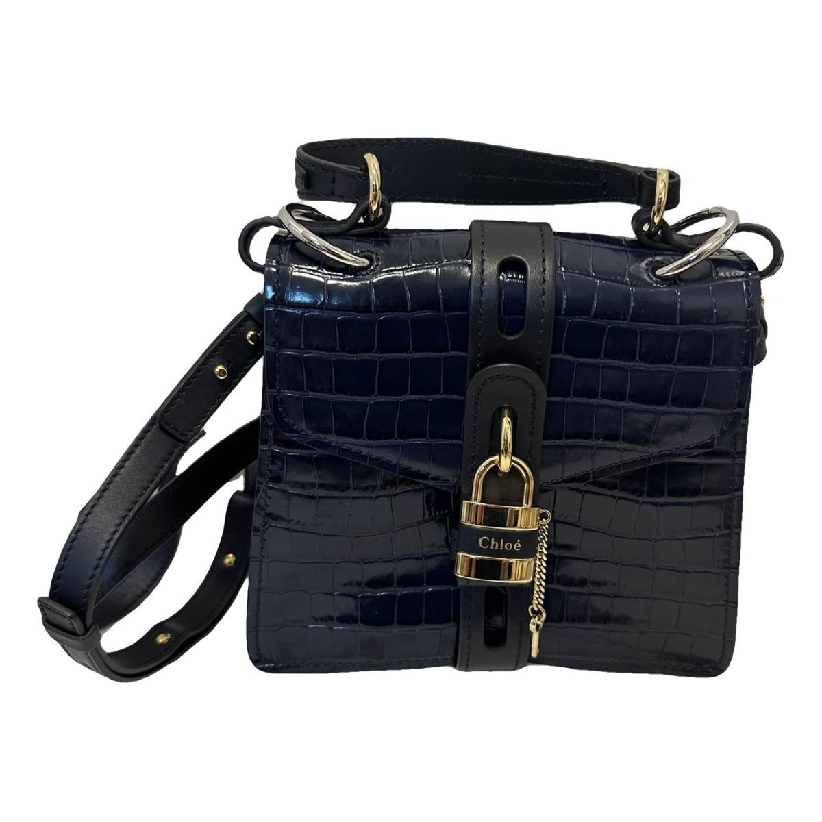 Aby leather handbag