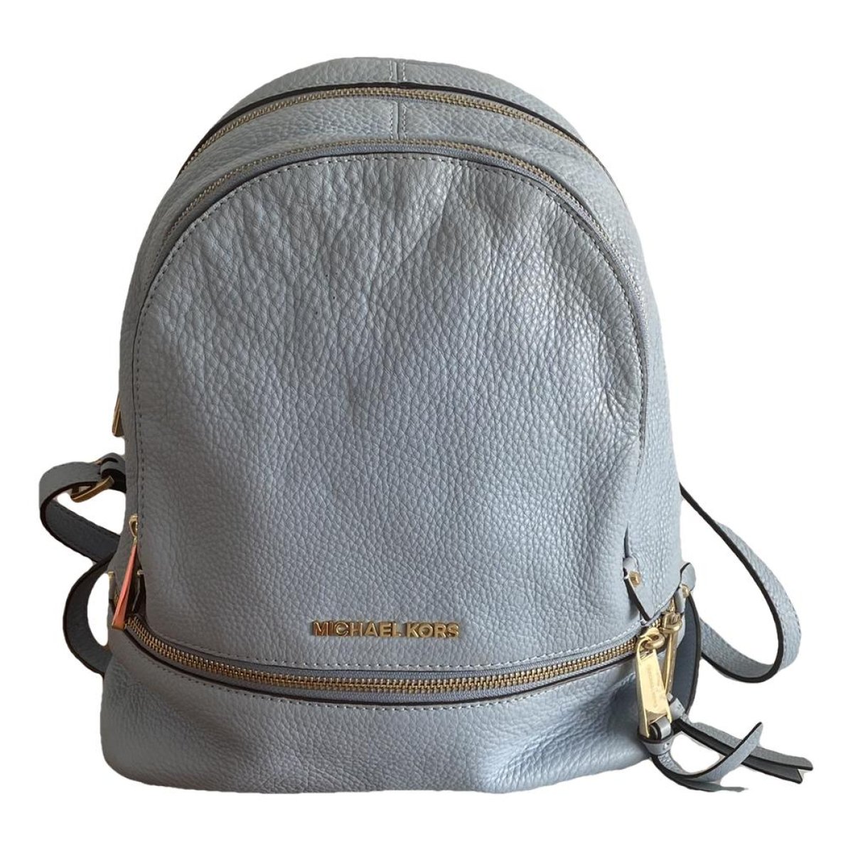 Rhea patent leather backpack