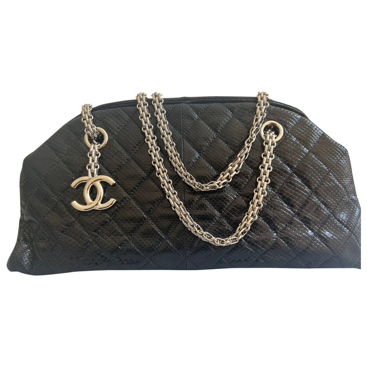 Mademoiselle leather handbag