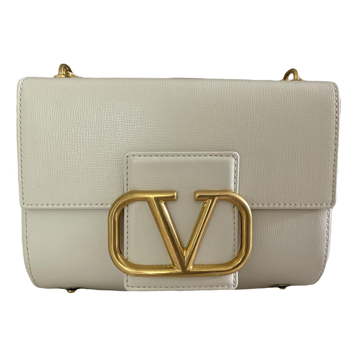 Stud Sign leather handbag