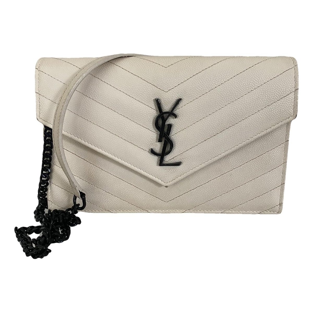 Portefeuille enveloppe leather clutch bag