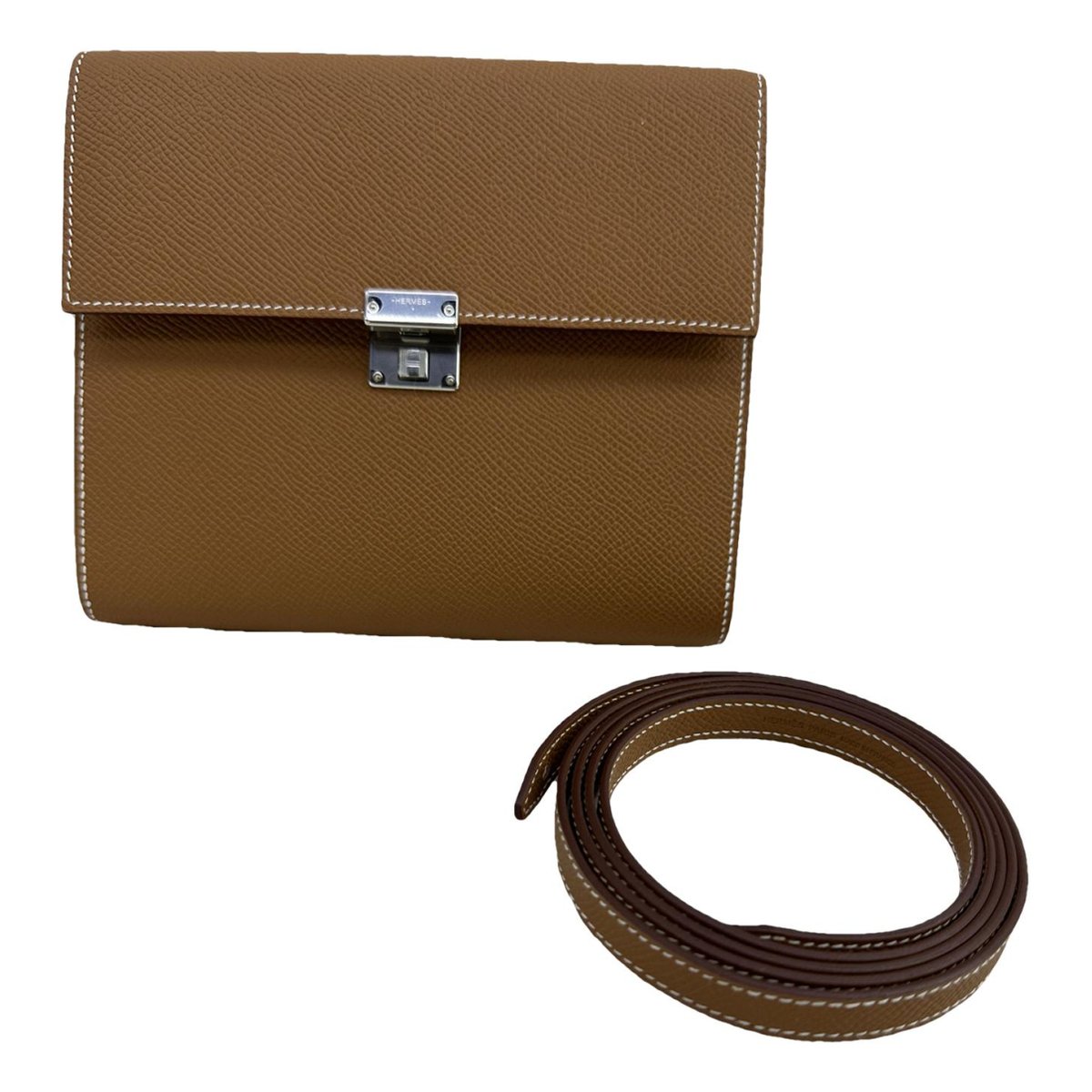 Clic 16 leather crossbody bag