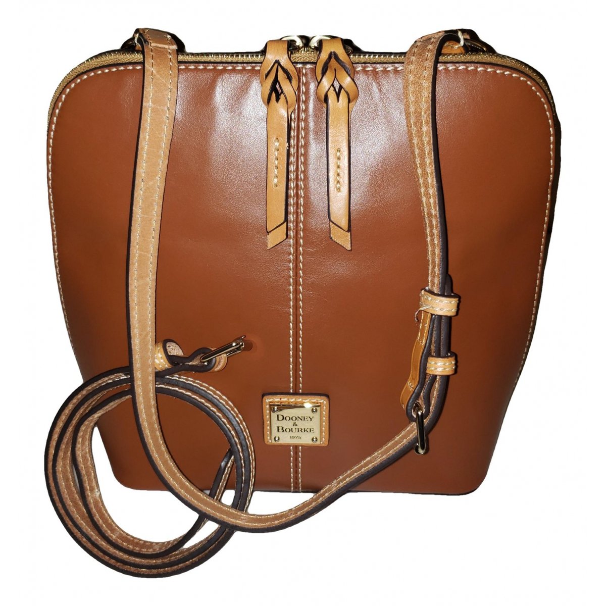 Leather crossbody bag