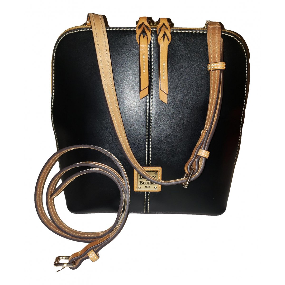 Leather crossbody bag