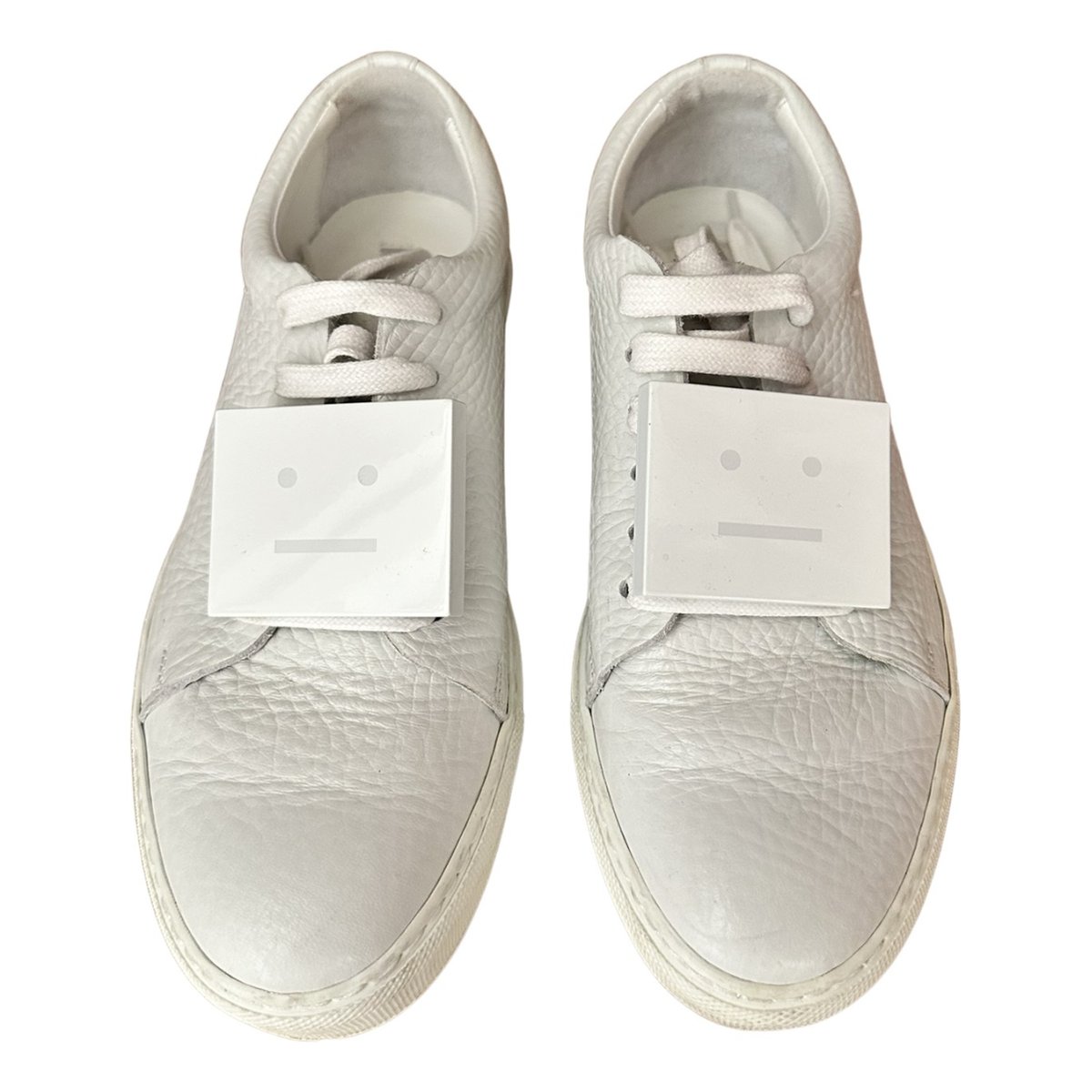 Steffey leather trainers