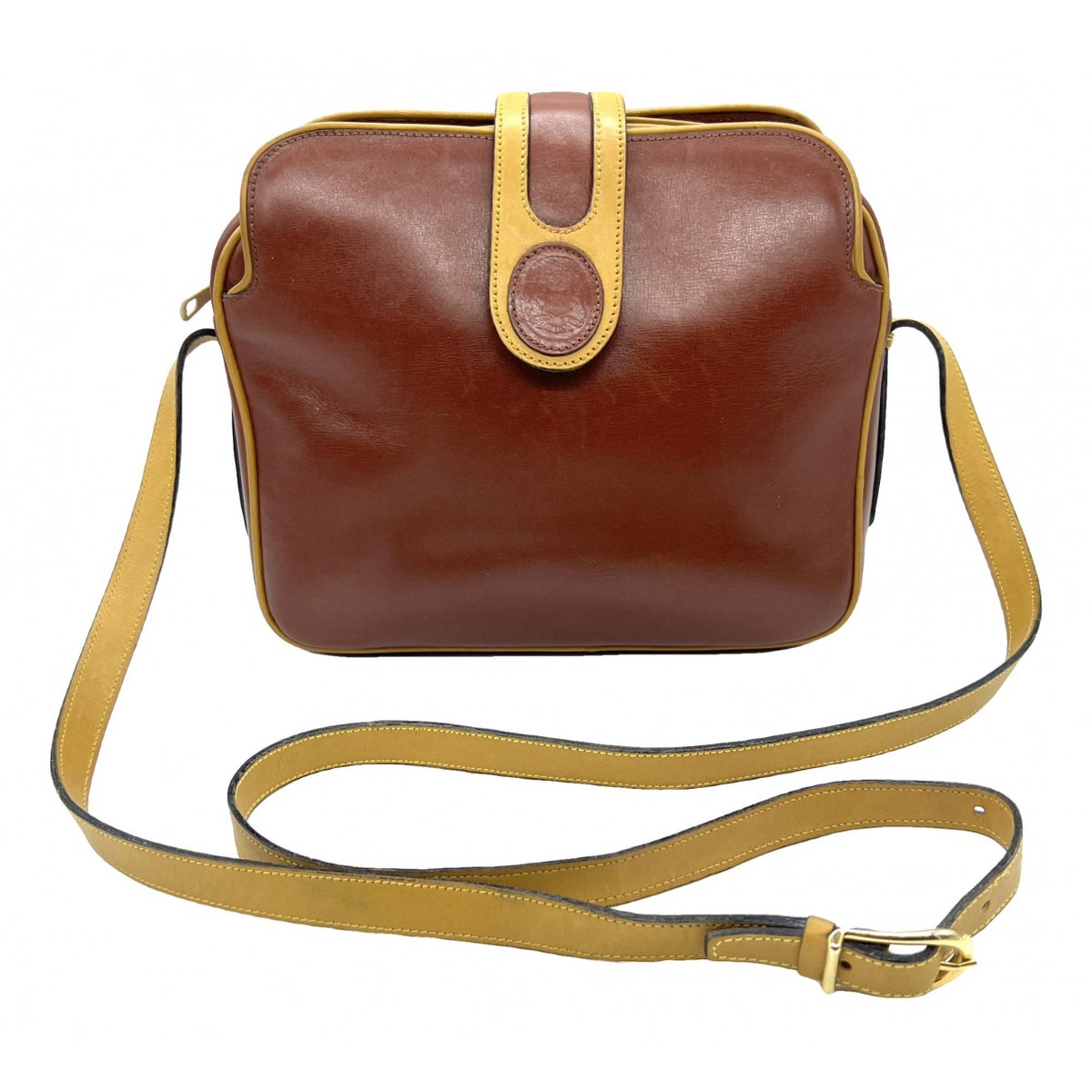 Triomphe Maillon leather crossbody bag