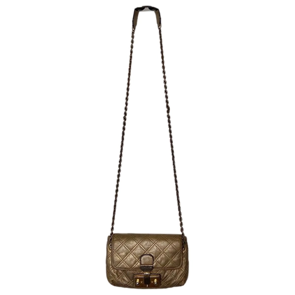 Single leather crossbody bag