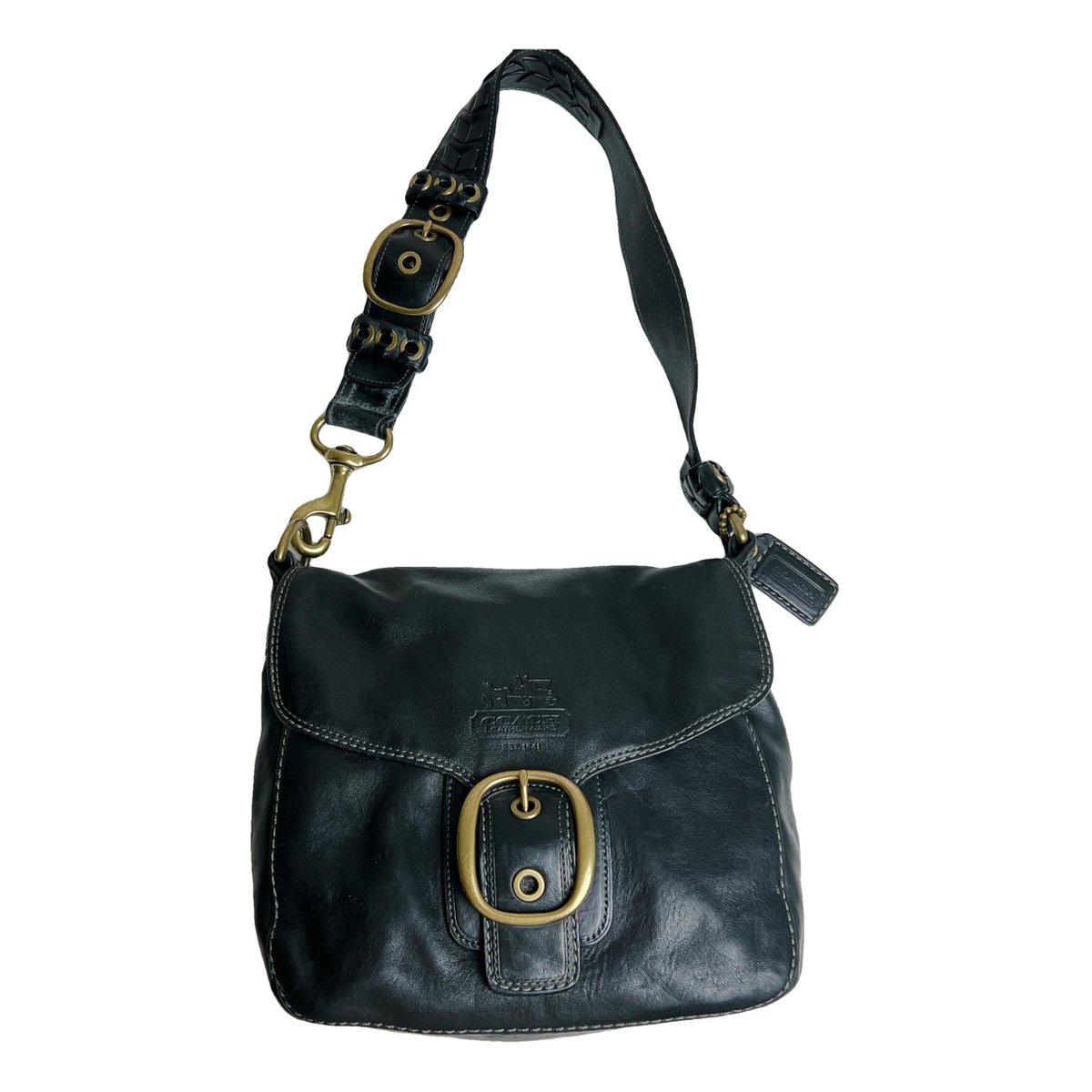 Signature Sufflette leather crossbody bag