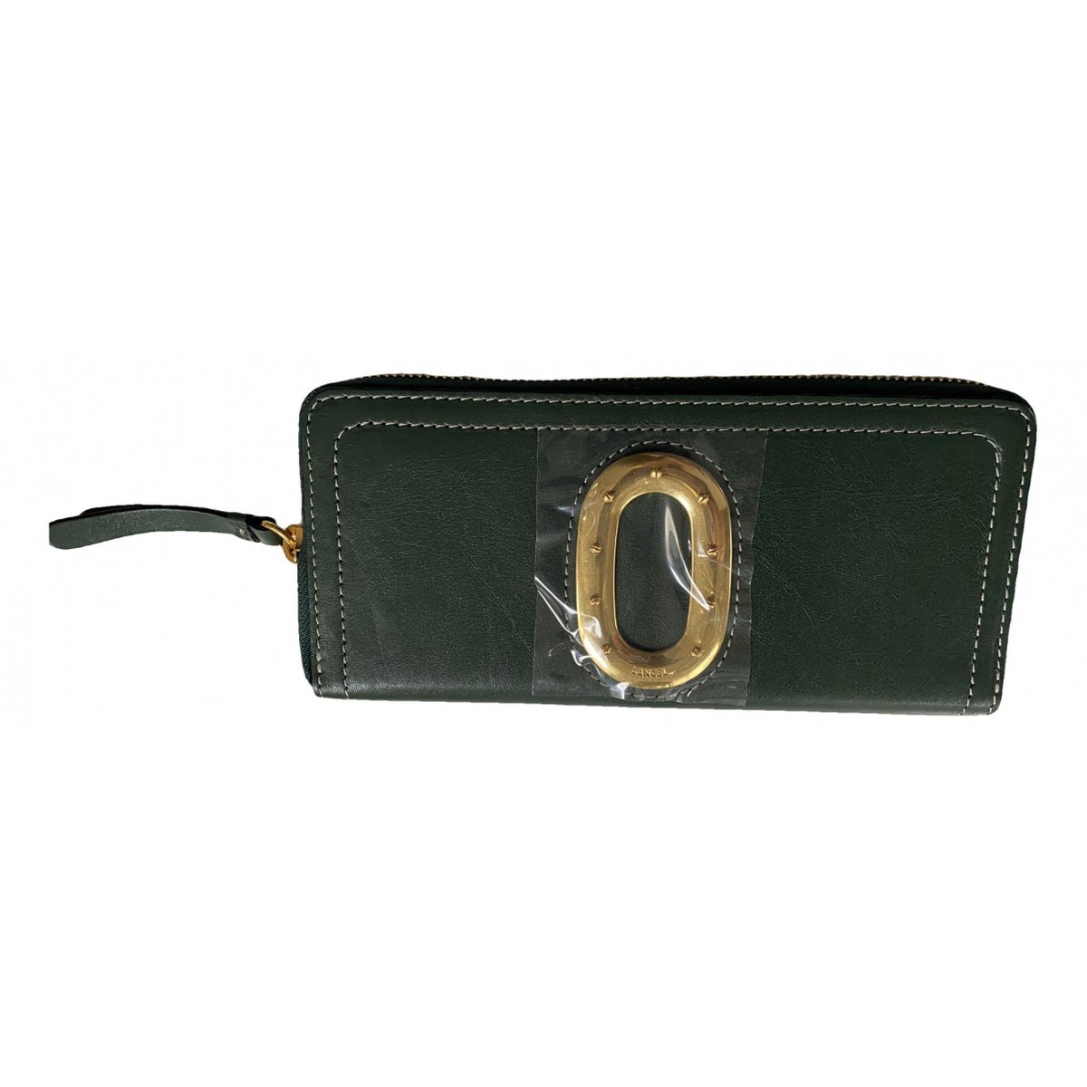 Romane leather clutch bag