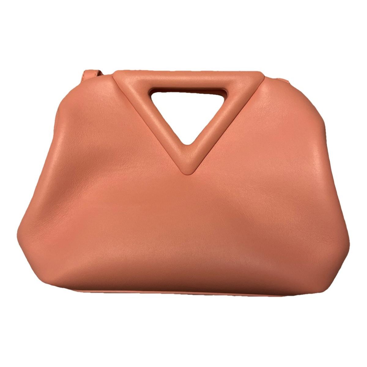 Point leather crossbody bag