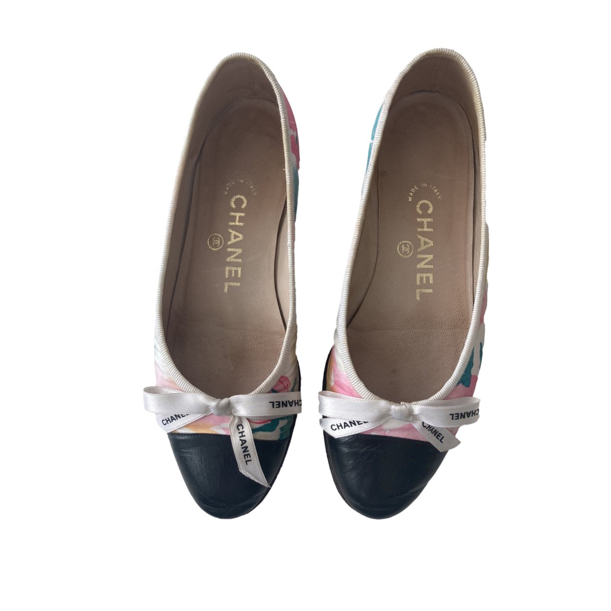 Cambon cloth ballet flats