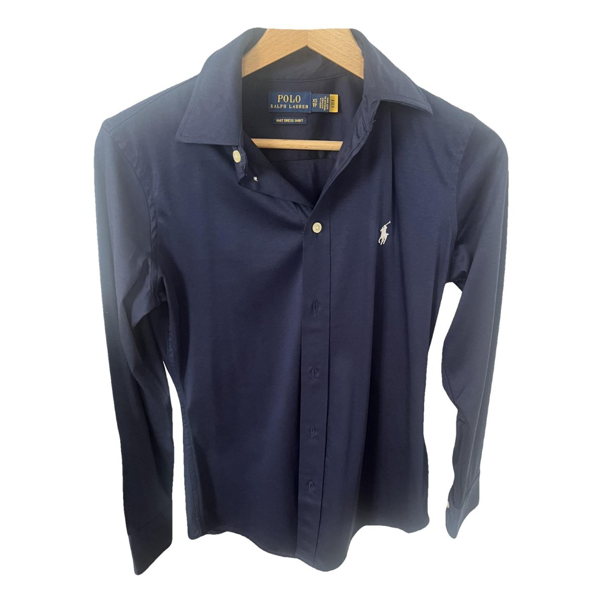 Polo ajusté manches longues shirt