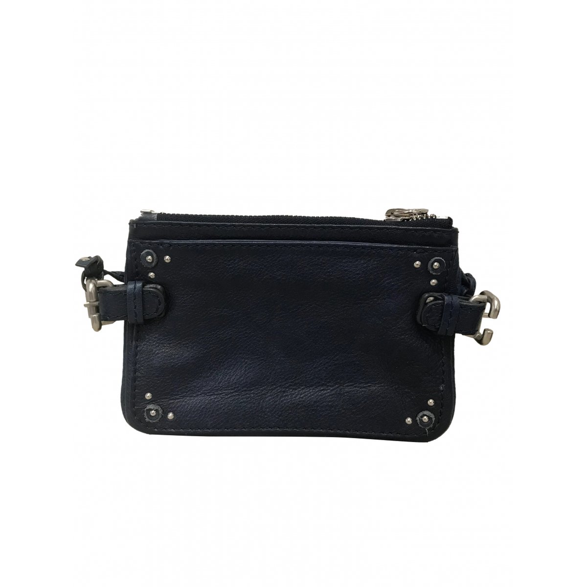 Paddington leather clutch bag