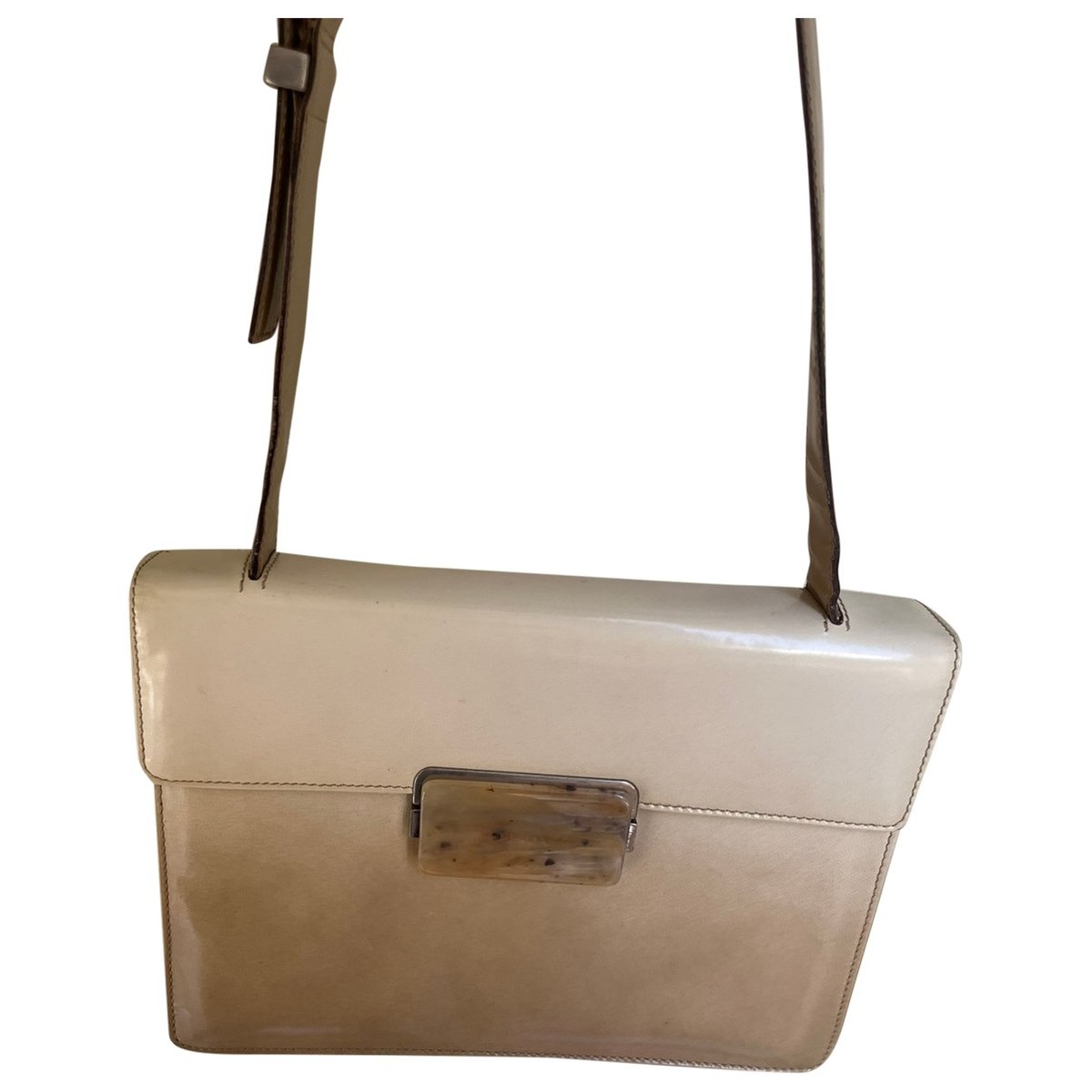 Cahier leather handbag