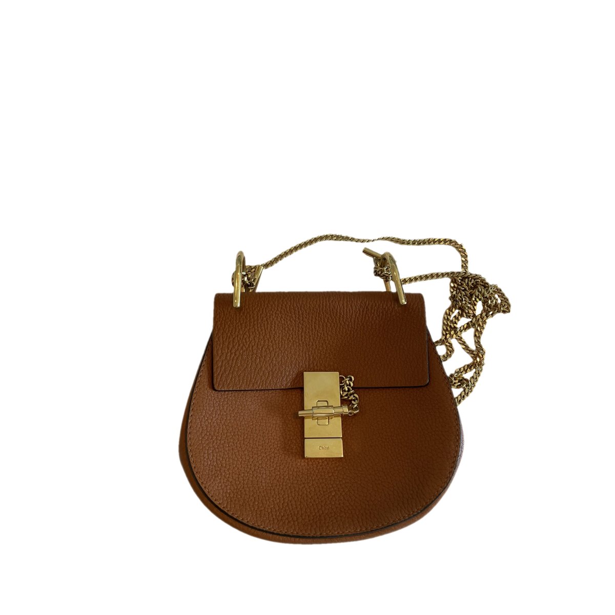 Drew leather crossbody bag
