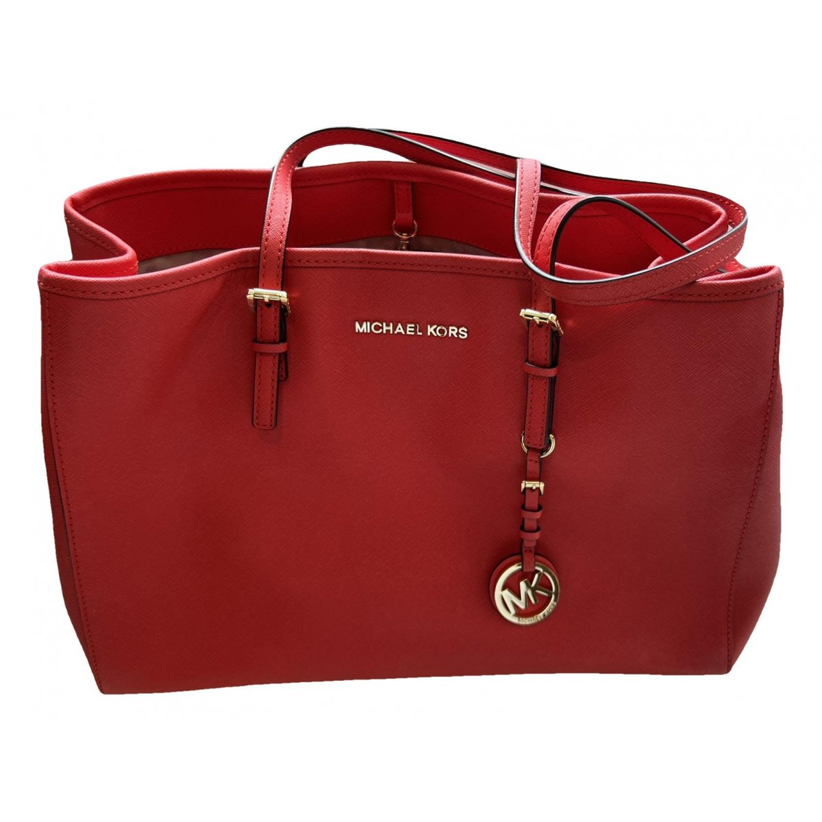Jet Set leather tote