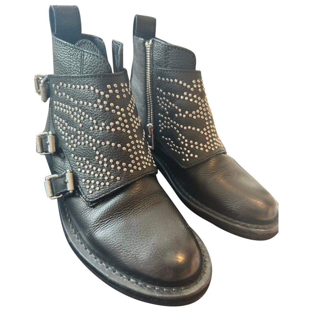 Laureen Spikes leather boots