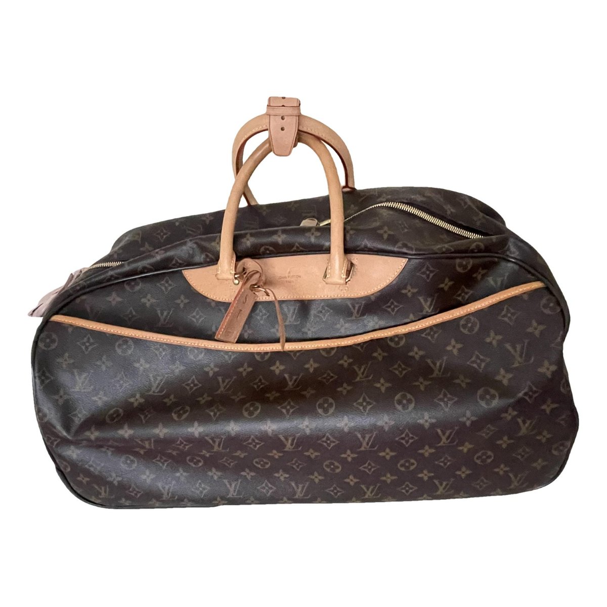 Eole leather travel bag