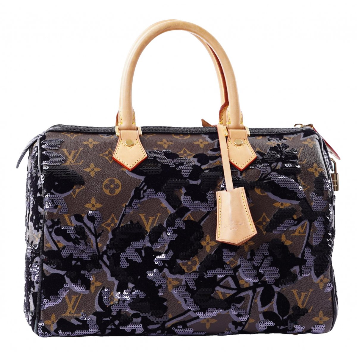 Speedy leather handbag