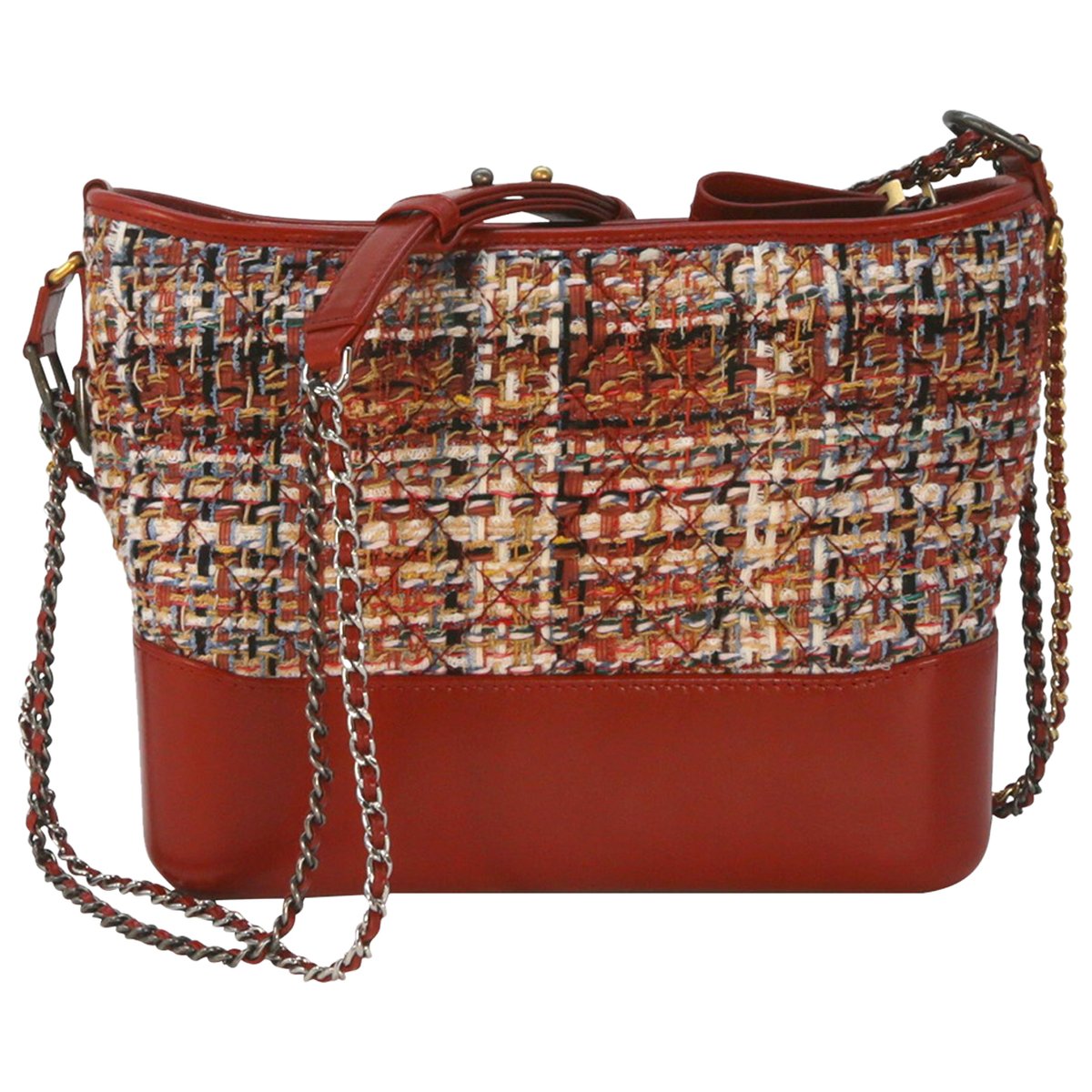 Gabrielle tweed handbag