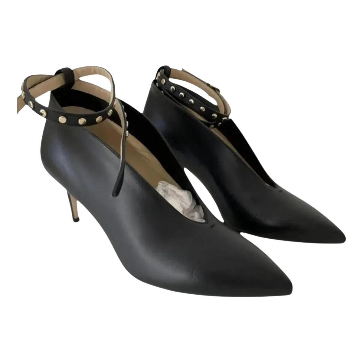 Lark leather heels