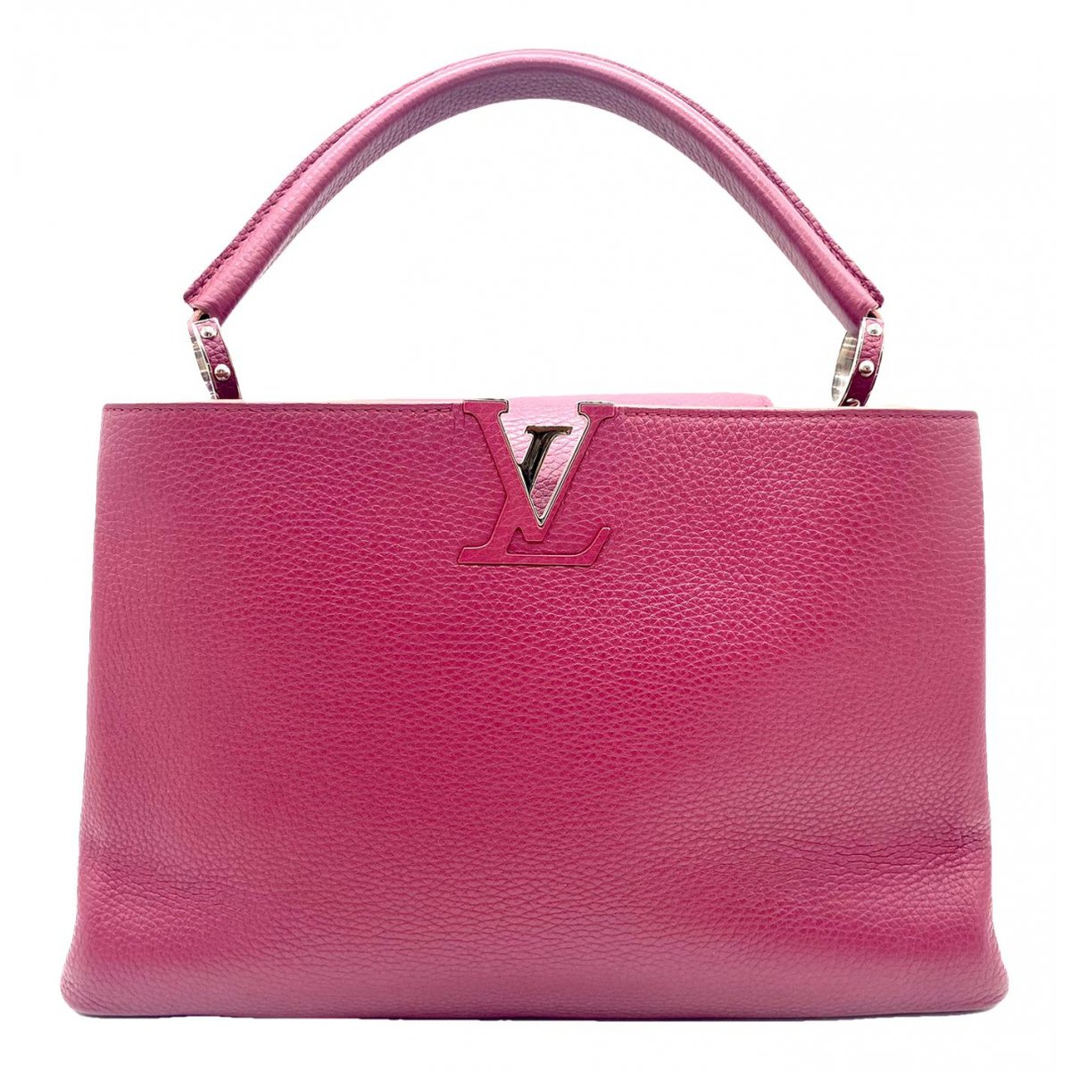 Capucines leather handbag
