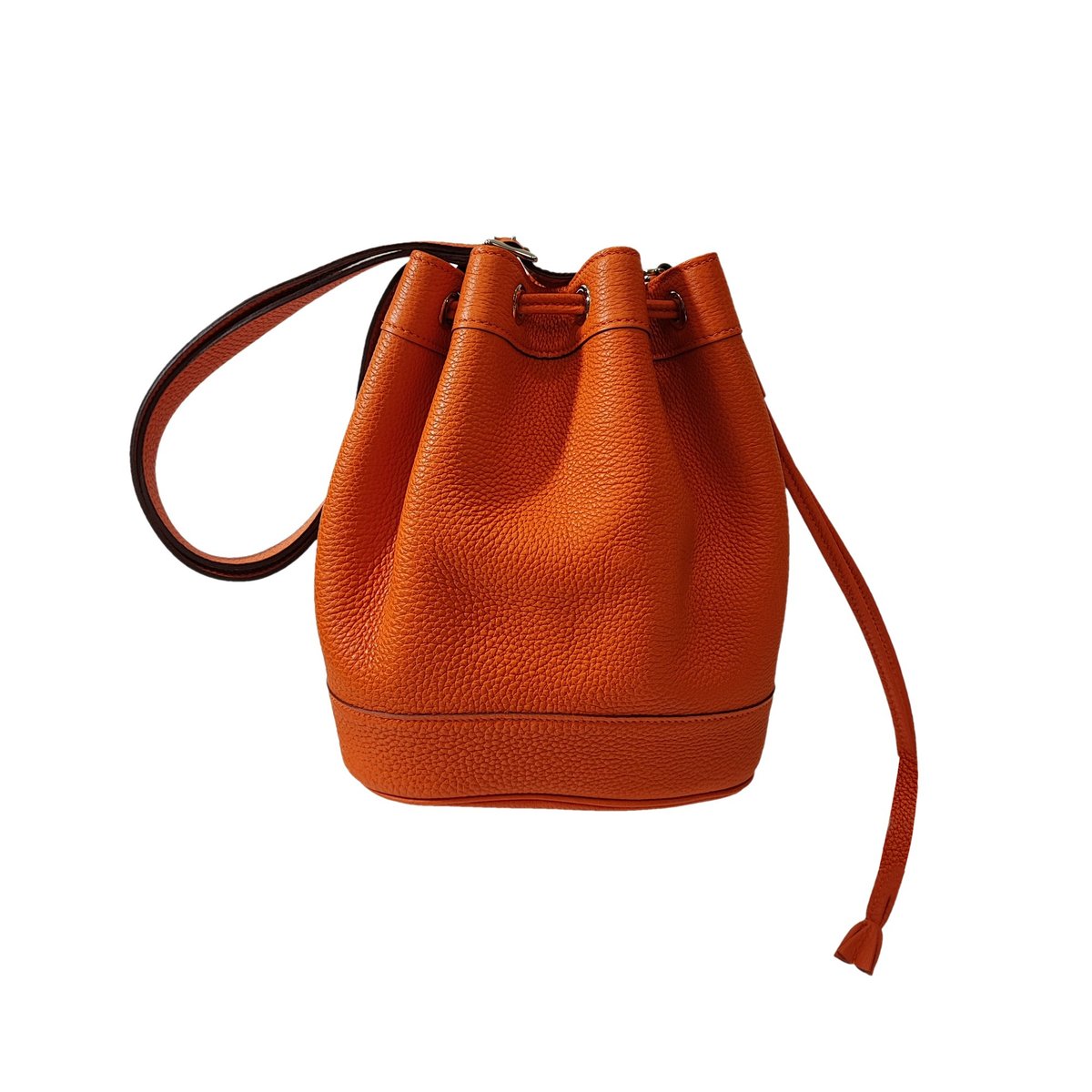 Market leather handbag