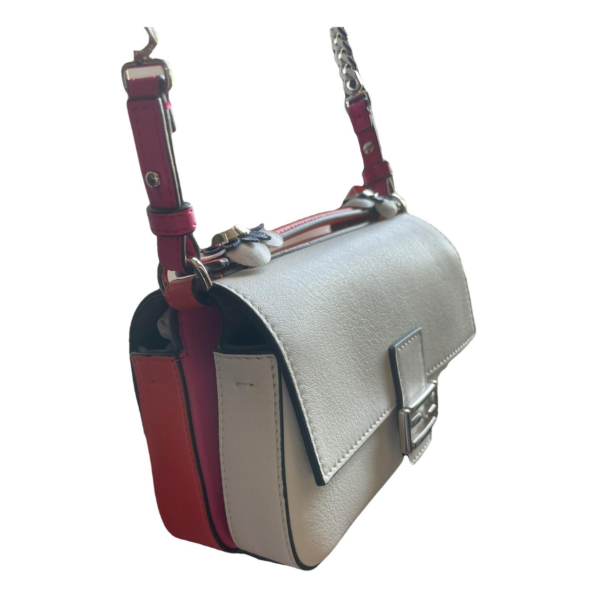 Baguette leather handbag