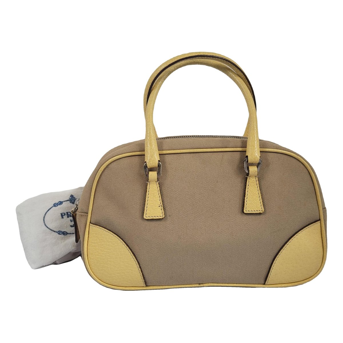 Bowling cloth handbag