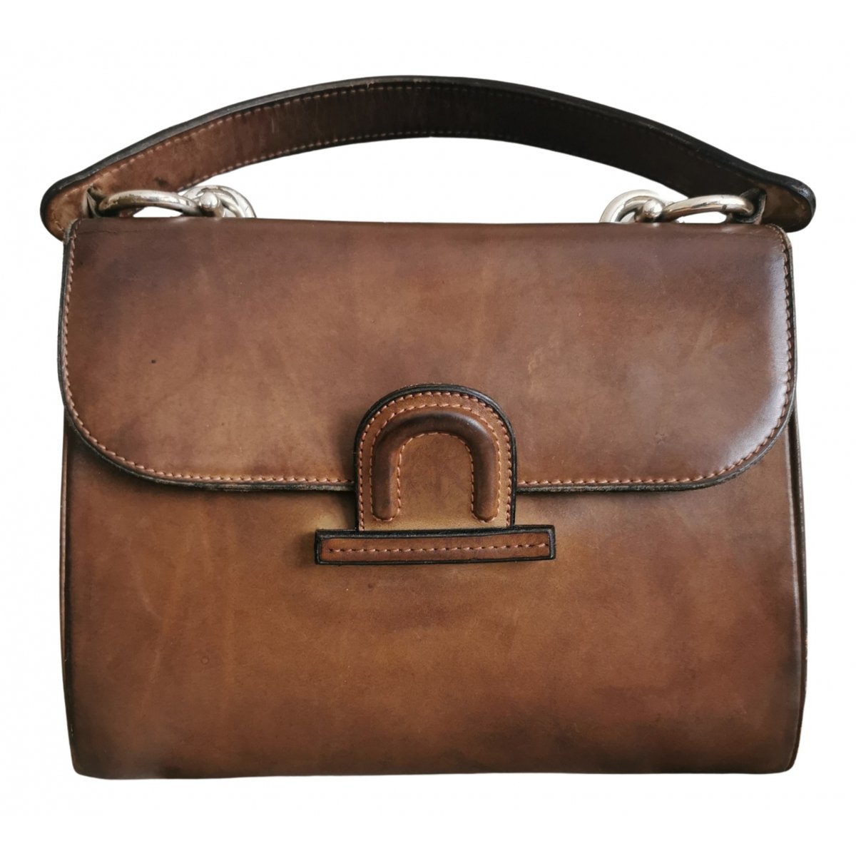 Brillant leather handbag