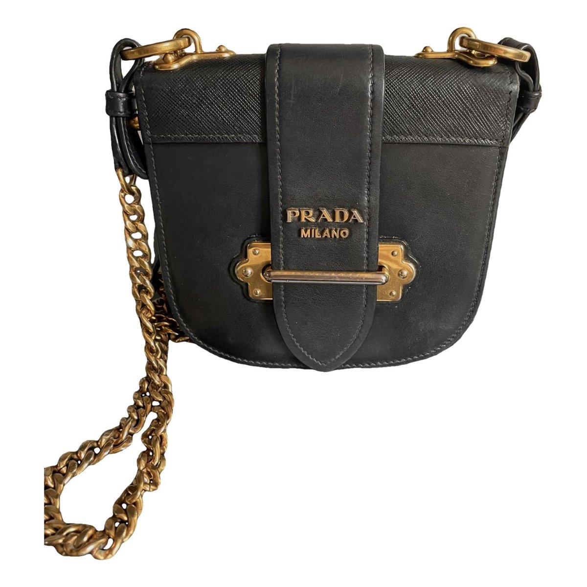 Cahier leather crossbody bag