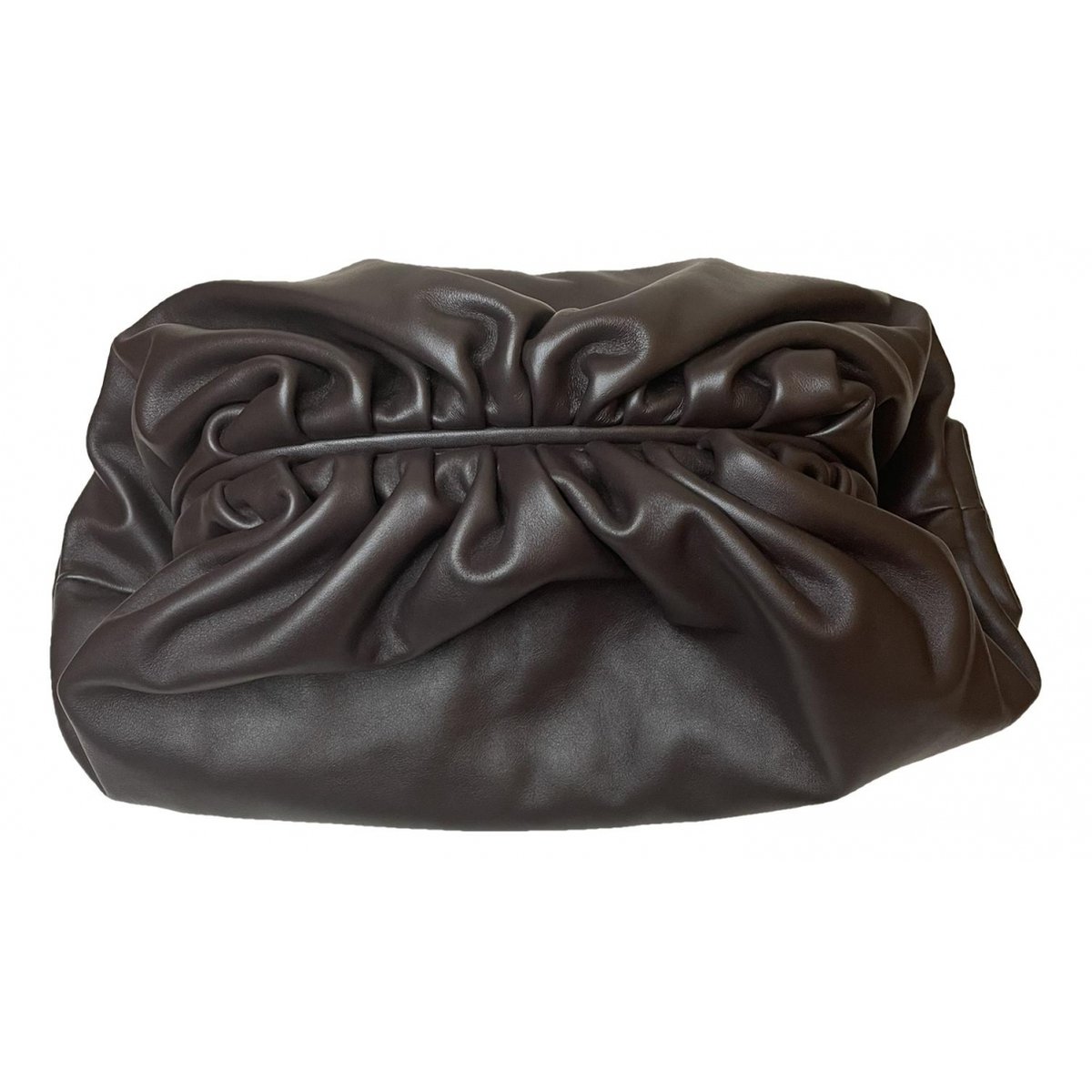 Pouch leather handbag