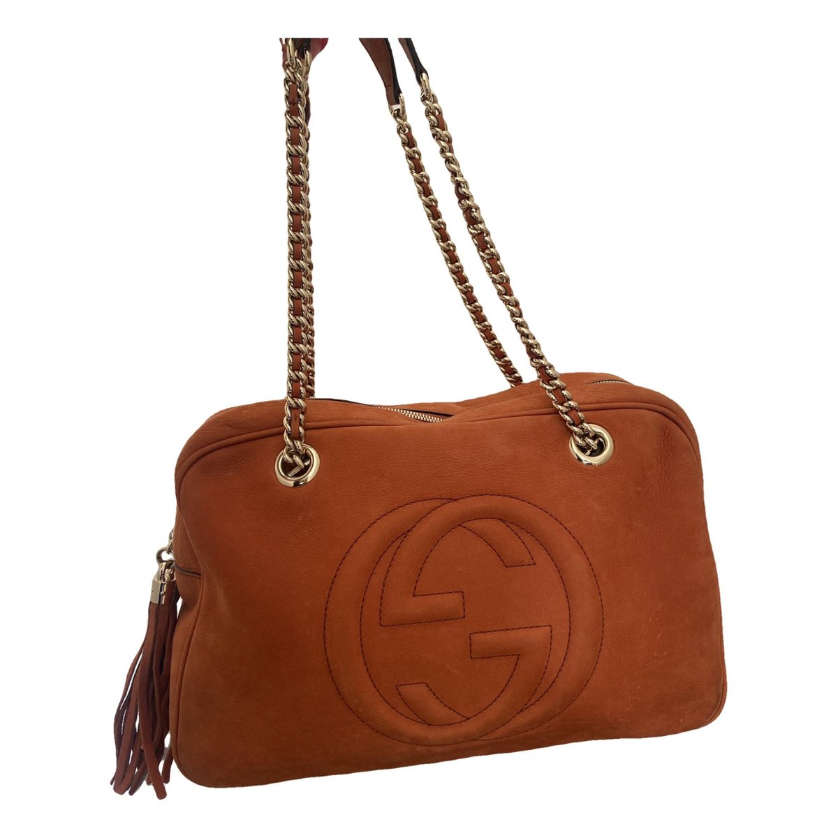 Soho Double Chain leather handbag