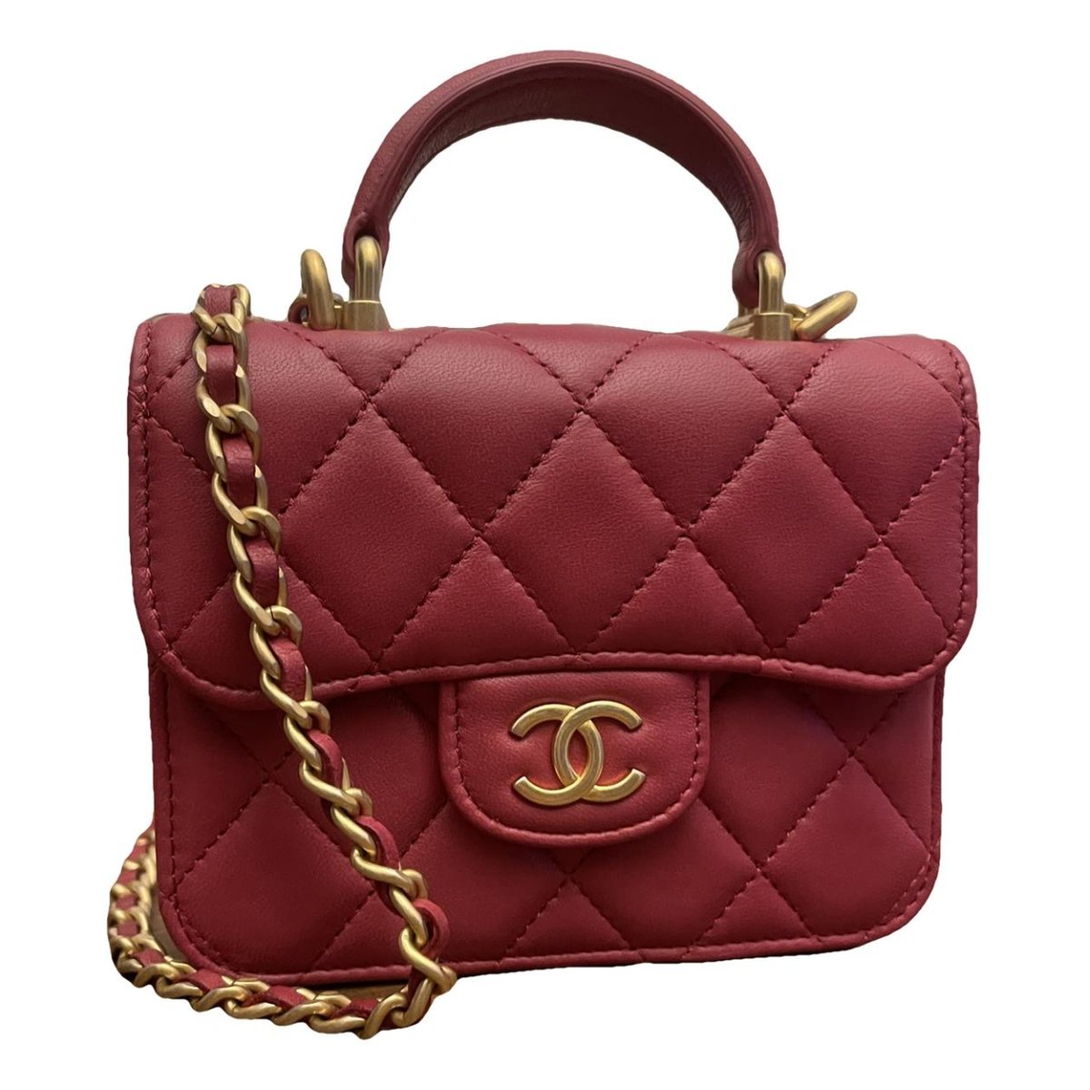 Timeless Classique Top Handle leather handbag