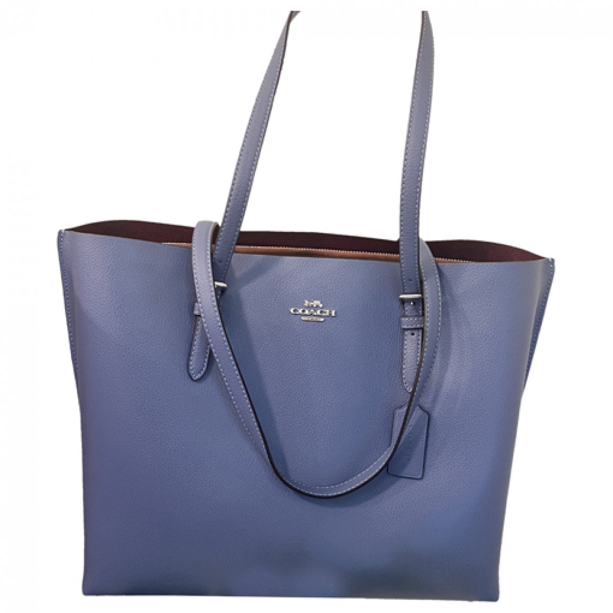 CITY ZIP TOTE leather tote