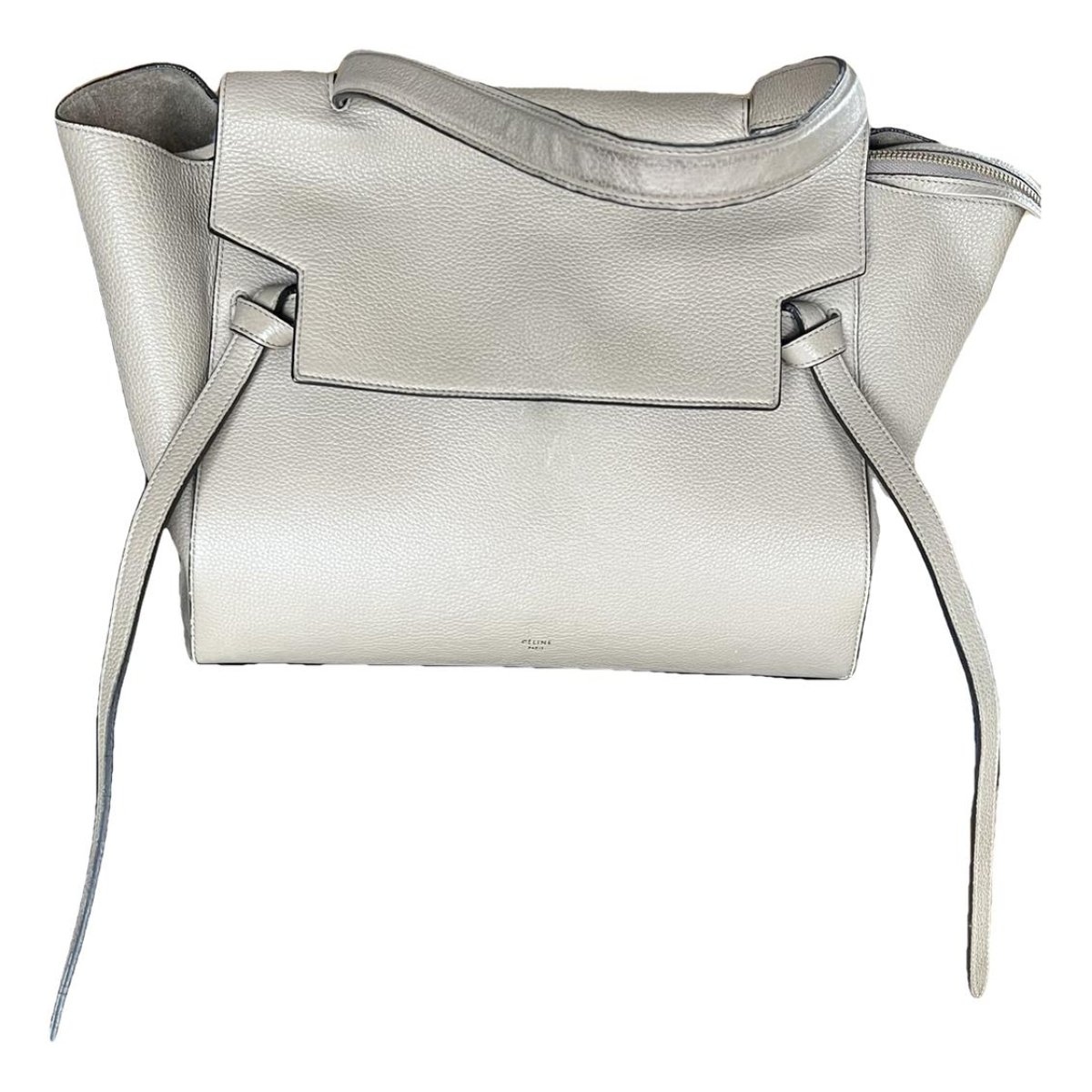 Belt leather handbag