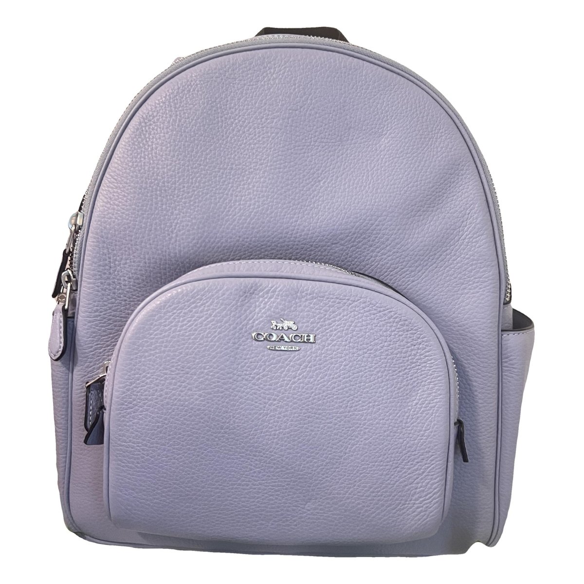 Campus leather backpack