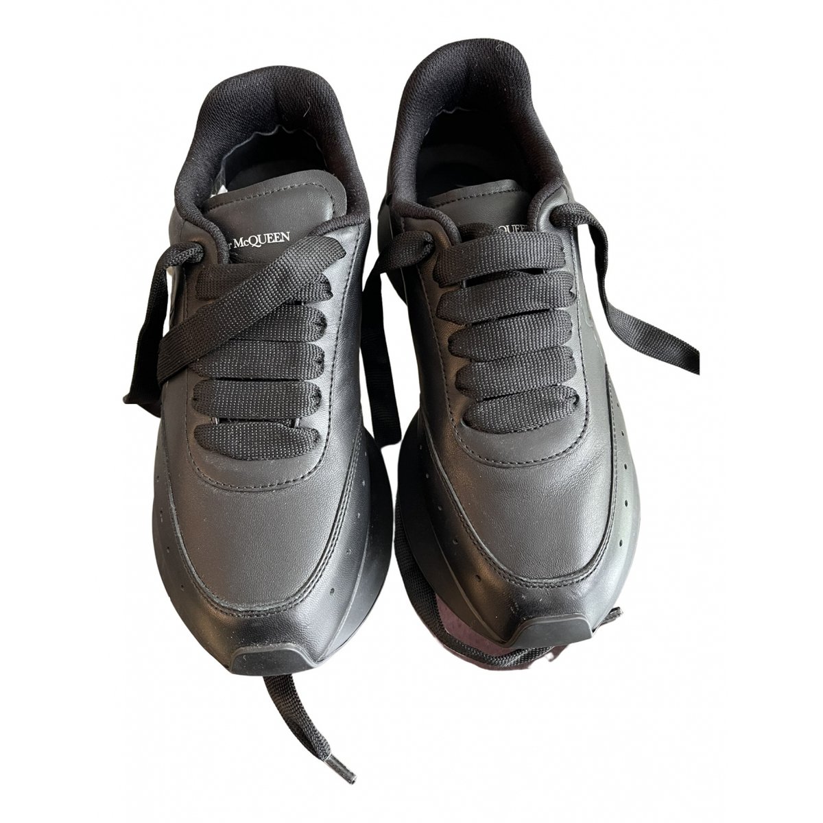 Sprint Runner leather trainers