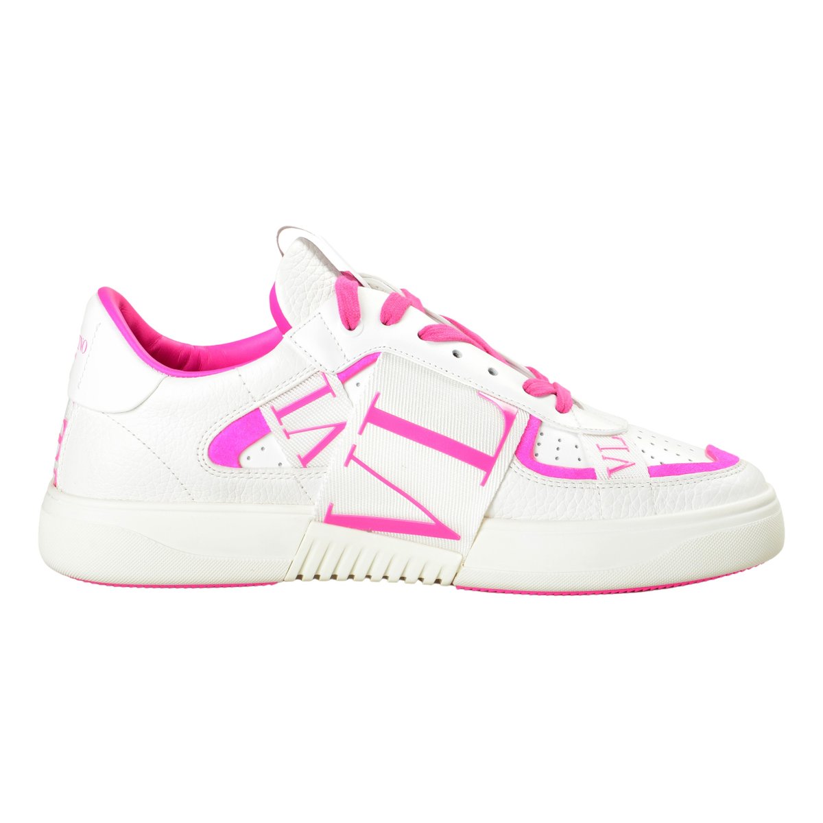 Open VLTN leather trainers