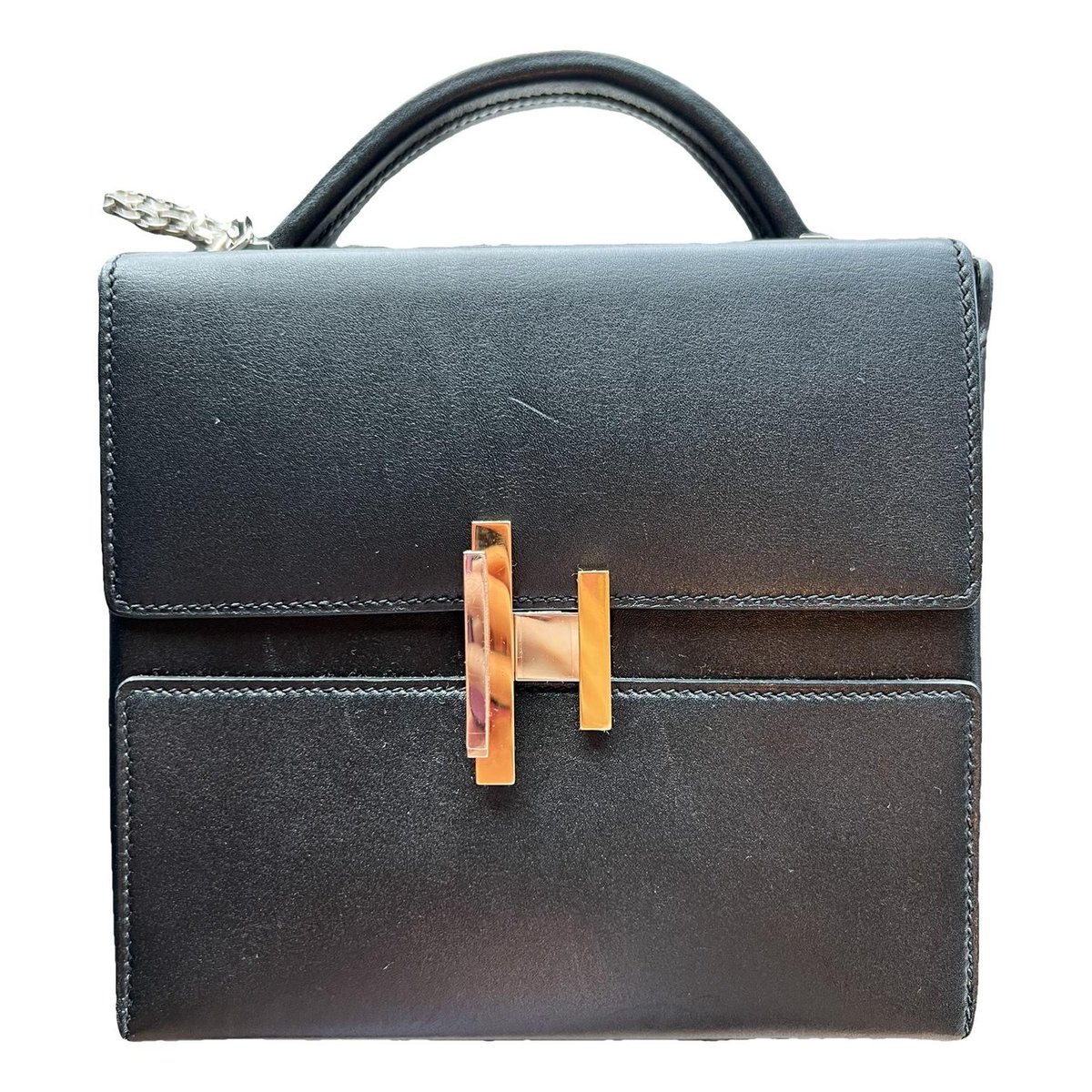 Cinhetic leather handbag