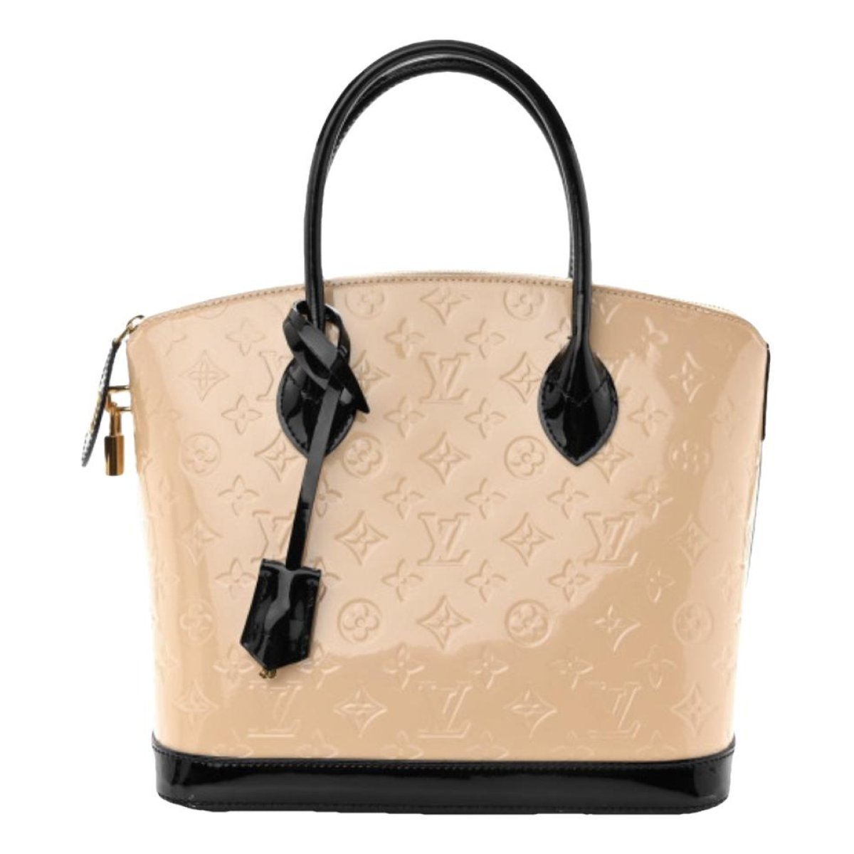 Lockit leather handbag