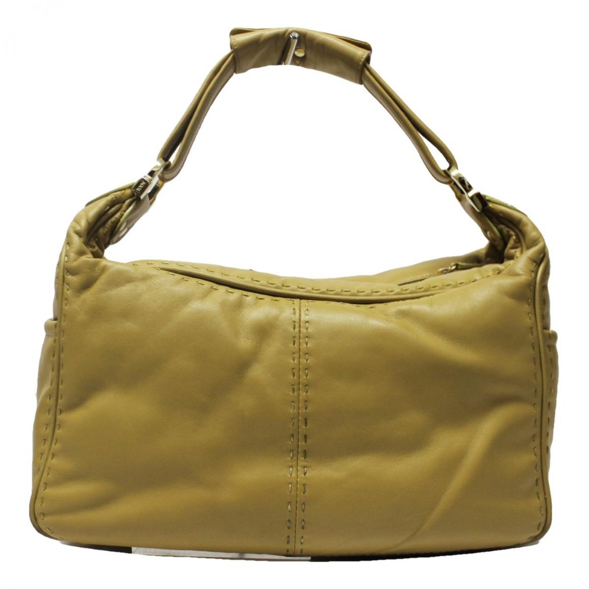 Shopping leather handbag