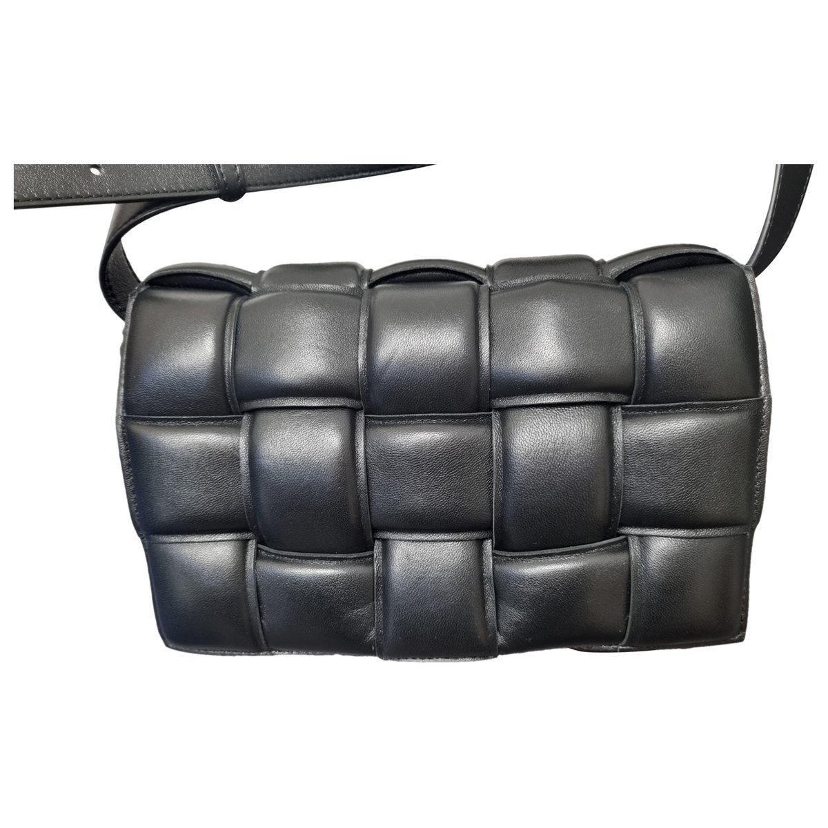 Cassette Padded leather crossbody bag